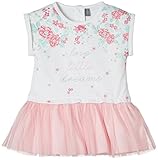 ロサン ローウエストベビーワンピース 白Xピンク花柄 6-9M 718-7016