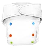 BabyKicks Premium Cloth Diaper Hook and Loop Closure, White by BabyKicks [並行輸入品]