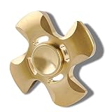 TINHAO ハンドスピナー 606セラミック軸受 EDCポケットキャリー ゴールド４翼
