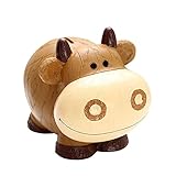 Baidecor樹脂Cow Money Box Piggy Bank