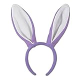 Soft Touch Plush Purple Bunny Ears Headband [並行輸入品]