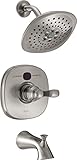 Delta Faucet T14403-SST2O Transitional Tub Shower, Stainless by DELTA FAUCET