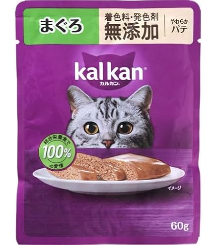 Amazon.co.jp: カルカン パウチ やわらかパテ まぐろ たい入り