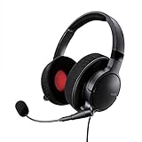 エレコム ゲーミングヘッドセット 4極ピン両耳オーバーヘッド マイクコントローラー搭載 HS-DUX50BK