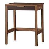 小島工芸 日本製 組立不要 健康仕様のFフォースター コンセント付き 幅59.7cm コンパクトなデスク デスクNKC モカ+ウェンジ [タカサ74cm オクユキ55cm] 1290479