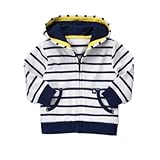 ジンボリー GYMBOREE/ ストライプフード ジムネイビーストライプ アウターパーカー 12～18ヶ月【並行輸入】