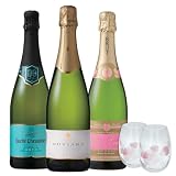 お手頃なのに本格! シャンパーニュ製法の辛口スパークリングワイン3本セット[ NV スパークリング 750ml×3本]