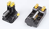 【2点セット】万能 小型 万力 まんりき 8つ穴式 ＆ 吸盤式 収納袋付