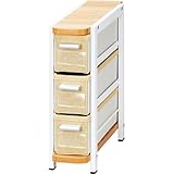 「カウコレ」プレミアム Ｋａｔａｚｕｋ引出収納ケース　幅１００ｍｍ薄茶