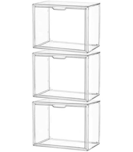 PakOne フィギュアケース 4個セット コレクションケース 収納ケース 透明 Amazon.co.jp: PakOne フィギュアケース 4個セット コレクションケース