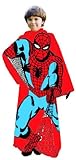 スパイダーマン キッズブランケット フリース 子供サイズ