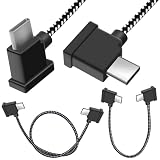 Xiatiaosann USB C to USB C リモートコントローラーケーブル for DJI Mavic 3,Air 3S/3/2/2S,Neo,Mini 4K/2 SE/3/4 Pro, RC to Tablet Phone OTG Data Extension Cord (Type-C Connector)