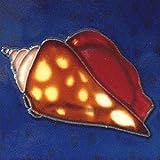 貝殻巻き貝シェル装飾セラミック壁アートタイル6 x 6