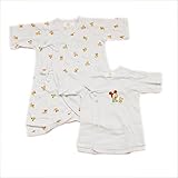 ディズニー ミッキー 新生児 50-60 ｃｍ 肌着 コンビ 2点セット （A6C07-80）