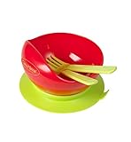 Clevamama Suction Feeding Bowl and Cutlery by Clevamama
