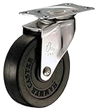 ハンマー　オールステンレス　Ｅ型自在　ゴム車７５ｍｍ