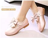 (チェリーレッド) CherryRed 子供靴 キッズ 女の子用 フォーマル靴 可愛い リボン 無地 発表会 結婚式 卒園式 卒業式 入学式 七五三 34 ピンク