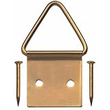 OOK 50205 20-Pound Steel Brass-Plated Ring Hangers, 2-Pack [並行輸入品]