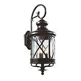 Trans Globe Lighting 5121 ROB 3-Light Coach Lantern, Rubbed Oil Bronze [並行輸入品]