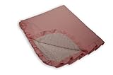 Caught Ya Lookin' Reversible Baby Blanket, Pink Seersucker by Caught Ya Lookin'
