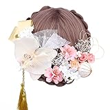 ドライフラワー 造花 髪飾り 花飾り 紐アレンジ ロープアレンジ 和装 浴衣に着物 振袖 袴 ヘッドドレス ウエディング 結婚式 ブライダル