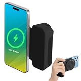 HAFOKO Magnetic 磁気 スマートフォン キャップグリップ カメラ 3,300mAh 無線 充電 グリップ 磁気 カメラ ハンドル ブルートゥース ブラケット 携帯電話 取り持つ 写真 電話 シャッターグリップ w ブルートゥース コントロール 互換性のある iPhone 対応 ビデオ撮影 撮影用スタンド/動画鑑賞/生放送に最適