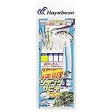 ハヤブサ(Hayabusa) HA280 堤防ｼﾞｷﾞﾝｸﾞｻﾋﾞｷｾｯﾄ 2本鈎 50g #1 HA280