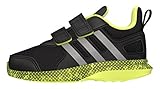 adidasアディダス BABY ハイパーファイトCF 13.0cm AQ3852 コアブラック/アイロンメット/ソーラーイエロー