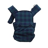 胸元でバッテンにならない 昔ながらのおんぶひも　ブラックウォッチ