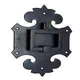 Adonai Hardware Mnason Black Antique Iron Door Knocker