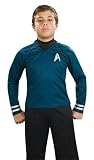 Star Trek Movie Deluxe (Blue) Shirt Child Costume スター?トレックムービー?デラックス（青）シャツチャイルドコスチューム♪ハロウィン♪サイズ：Medium