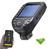 【GODOX正规代理店】Godox XProII-C 送信機 フラッシュ トリガー Canon 一眼レフカメラ対応，Godox フラッシュ ワイヤレス トランスミッター TTL 2.4G HSS 1/8000S Bluetooth 接続、大画面