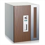 コーワソニア　宅配ボックス　1433L　(左開き)　ウォールナット『一戸建て用 屋外』