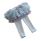 Plus Nao(プラスナオ) 子供用レギンス キッズレギンス 女の子 秋冬 レギンス 秋 子供服 冬服 超可愛い チュチュフリルスカート パンツ一体型 長可愛くて暖かいレギンス 女児 裏起毛 ハート