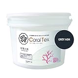 【CORAL TEX】古代珊瑚の恵みを主成分とする西洋漆喰 4kg 珪藻土風 (024 GREY ASH)
