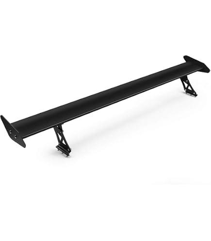 Amazon | 【幅135cm】汎用 GTウイング アルミ製 ダブル ブラック 