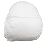 綿おむつカバー 白 無地 80cm