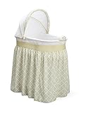 Delta Children Sweet Beginnings Bassinet, Tonal Green by Delta Children