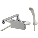 カクダイ サーモスタットシャワー混合栓 デッキタイプ 175-003