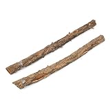 コルク樫 小枝 (直径6～10×60～100cm) 園芸 素材 爬虫類 レイアウト