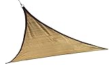 ShelterLogic 25721 16フィート - 。4.9メートルトライアングルシェードセイル - 砂230 GSM
