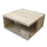 BBファニシング SAND センターテーブル 正方形 ホワイト 幅80×奥行80×高さ39cm SNCT-80WH SNCT-80WH