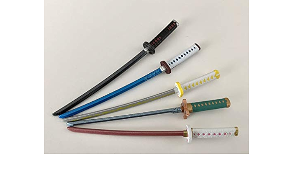 Amazon 鬼滅の刃 日輪刀 ダイキャストコレクション ガチャ ガシャポン 全5種セット 竈門炭治郎 我妻善逸 冨岡義勇 胡蝶しのぶ 栗花落カナヲ おもちゃ おもちゃ
