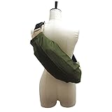 ベビーキャリア 収納カバー ファスナー DENIM&オックス (カーキ)