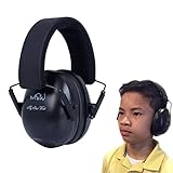 イヤーディフェンダーイヤーマフス睡眠の調節可能な騒音キャンセルヘッドフォンコンストラクションシュート狩猟掘削ソーイング溶接レーシング (ブラック)