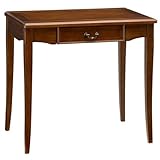 書斎机 アンティーク調 書斎デスク 木製 パソコンデスク 北欧 PCデスク 幅80cm