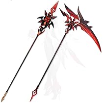Amazon.co.jp: [CcacHe] 原神 アルレッキーノ コスプレ道具 赤月