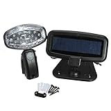 ソーラーパワーモーションセンサーセキュリティPIR LEDスポットライトガーデンパス