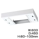 生興 クウォール システム収納庫 W600上部カバー W600×D450×H60～100 RW45-TKL60