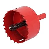 uxcell バイメタルホールソー バネロード ドリルツール 55mm直径 M42 HSS